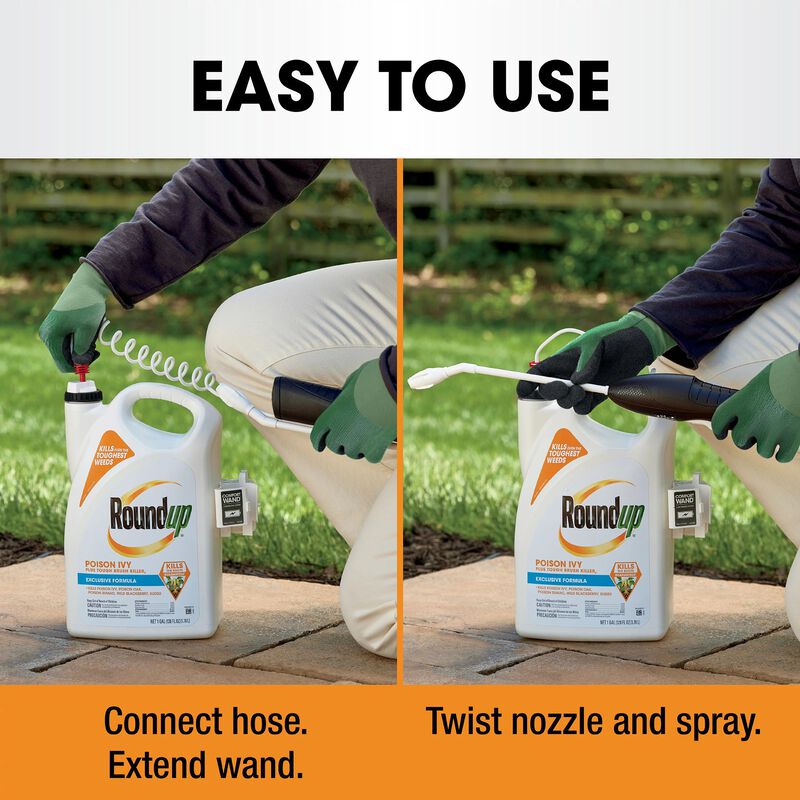 Roundup&reg; Poison Ivy Plus Tough Brush Killer₂ with Comfort Wand&reg; image number null